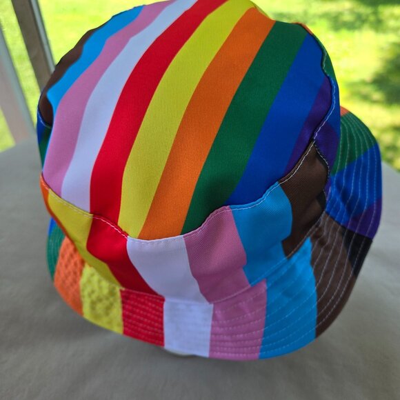 Pride Bucket Hat Rainbow LGBTQIA - Picture 3 of 7